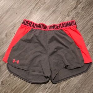Red Under Armour Shorts